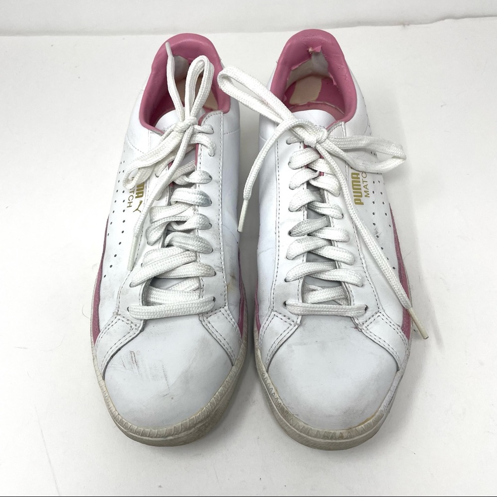 PUMA Match leather sneakers, size 9
